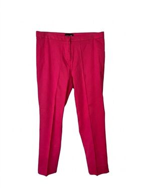 Focus 2000 Hot Pink Stretch Trousers Pants Sz 10 NWT Side Slit Office Barbiecore